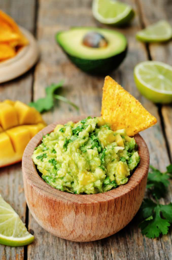 Guacamole à la mangue