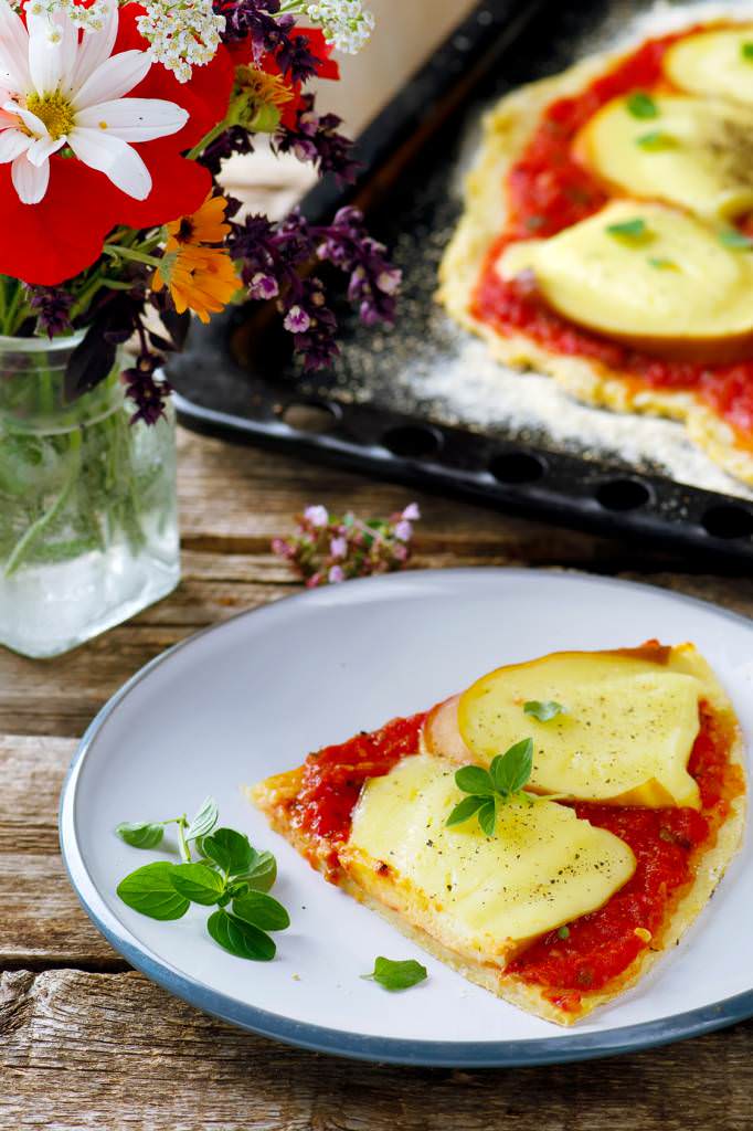 Pizza aux pommes de terre