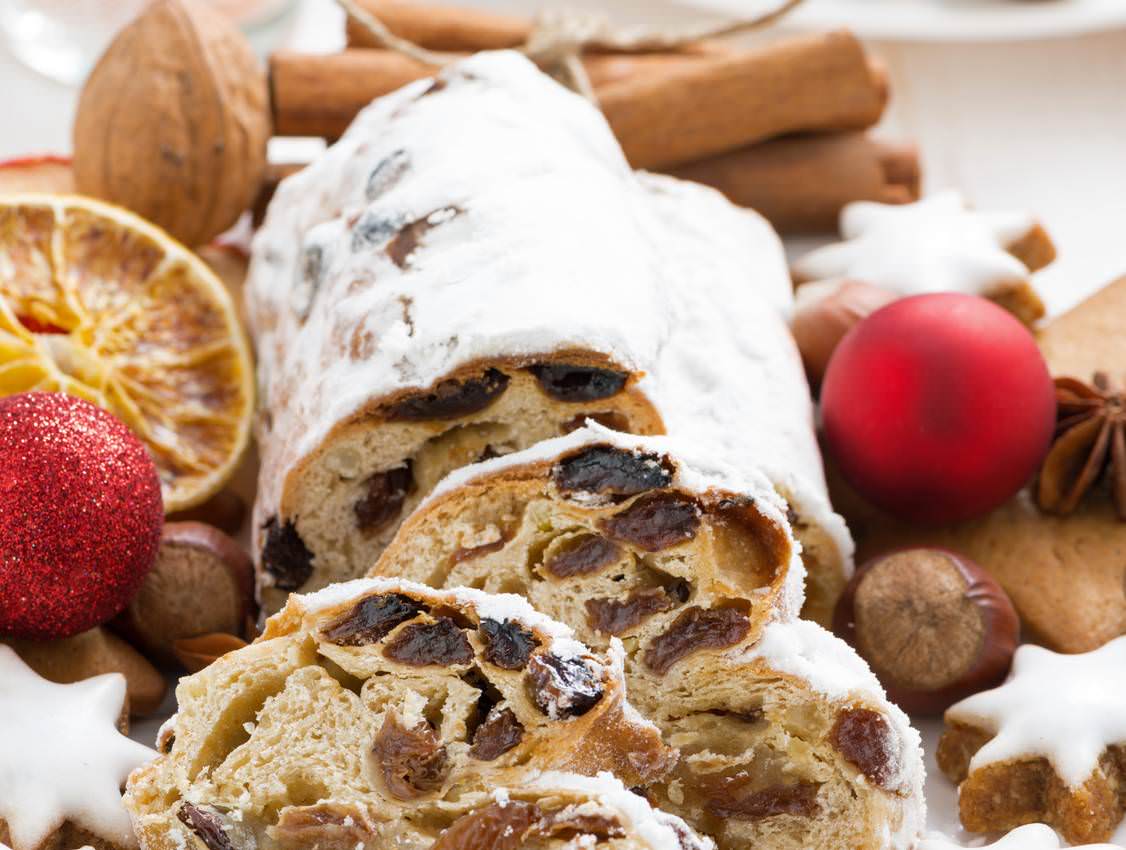 Stollen un gâteau de Noël traditionnel allemand qui remonte au moyenage Les recettes de cuisine