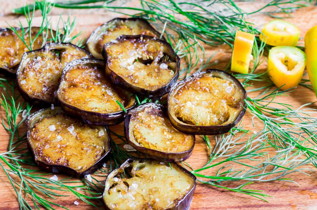 Tapas d’aubergines frites