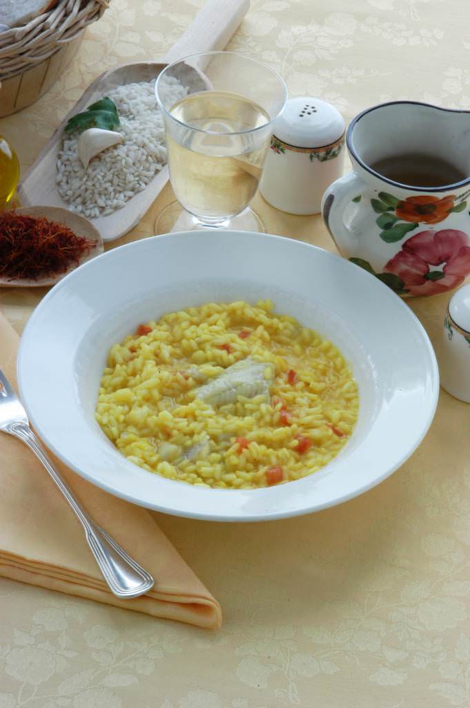 Risotto de sole au safran
