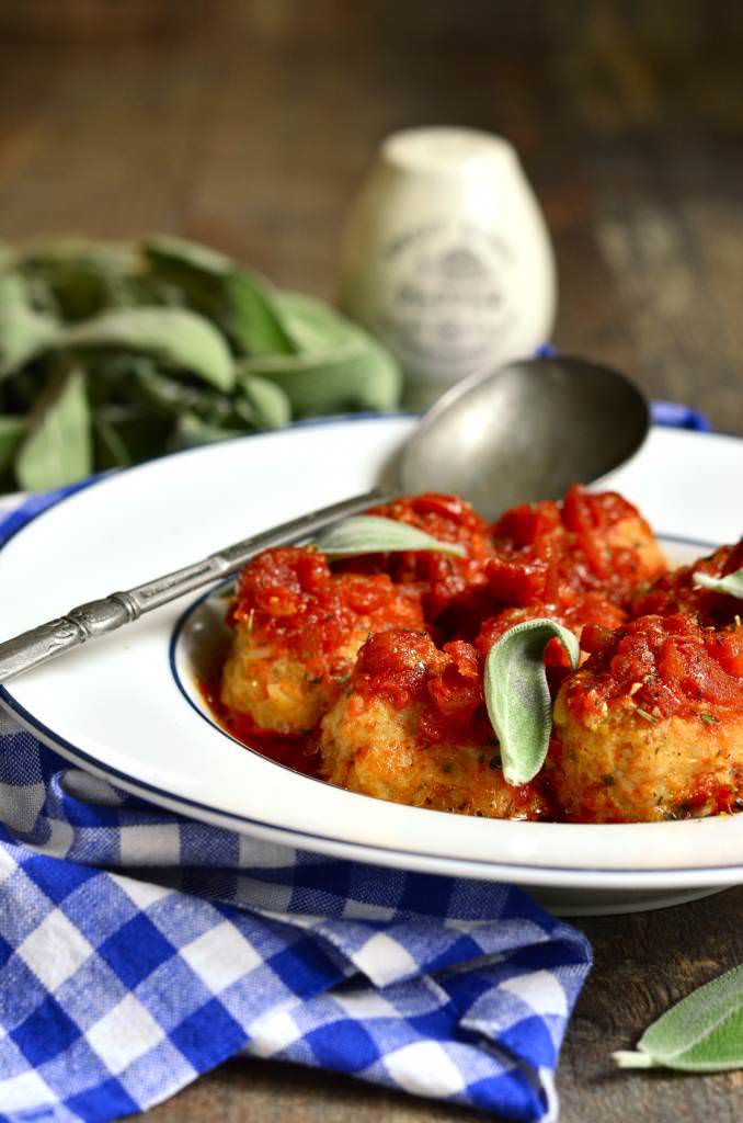 Boulettes de volaille à la tomate