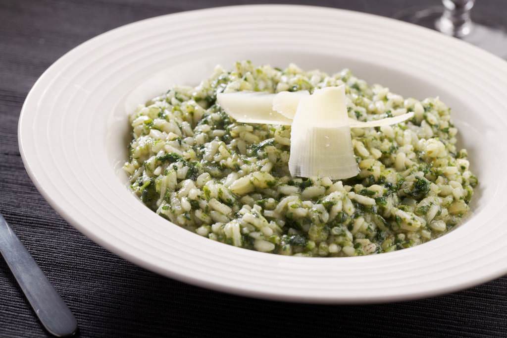 Risotto épinards