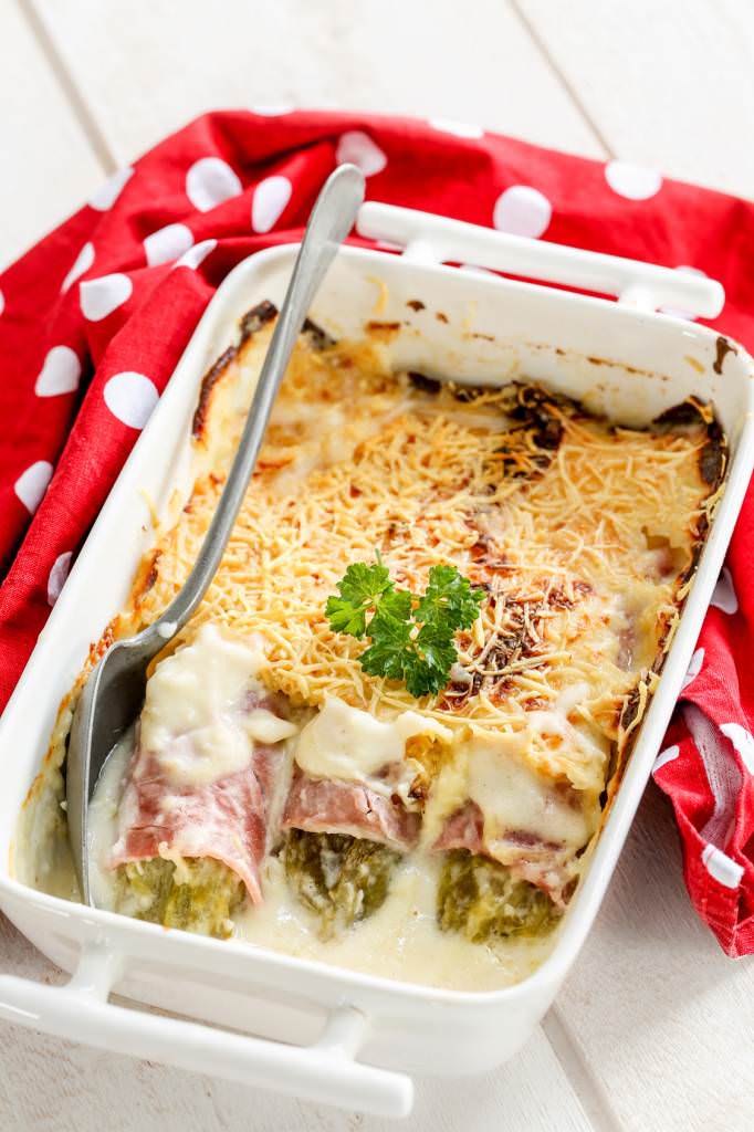 Endives au jambon