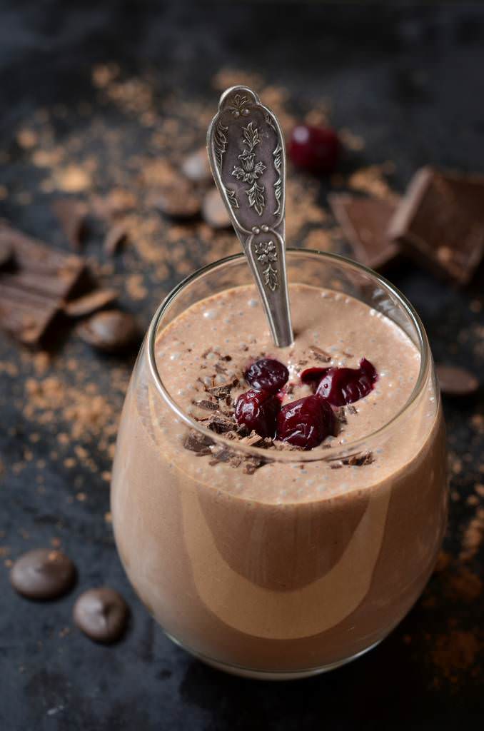 Smoothie forêt noire