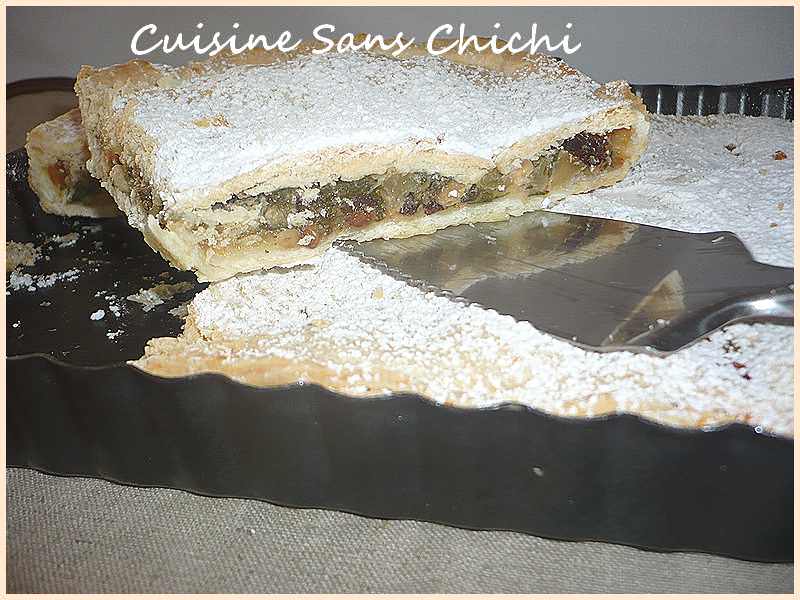Tourte de blettes Spécialité niçoise