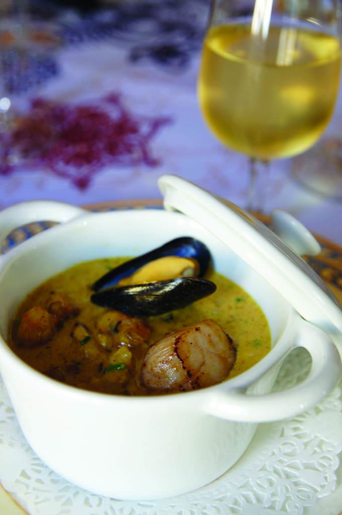 Cassolette de fruits de mer