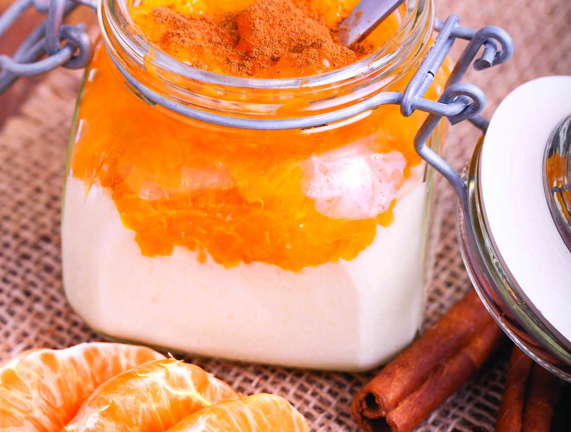 Yaourt à la compotée de clémentine et cannelle, facile et gourmand Les