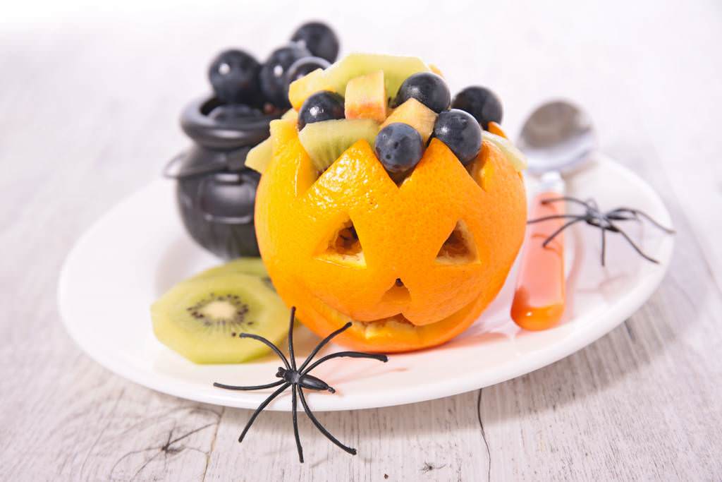 Salade de fruits Halloween