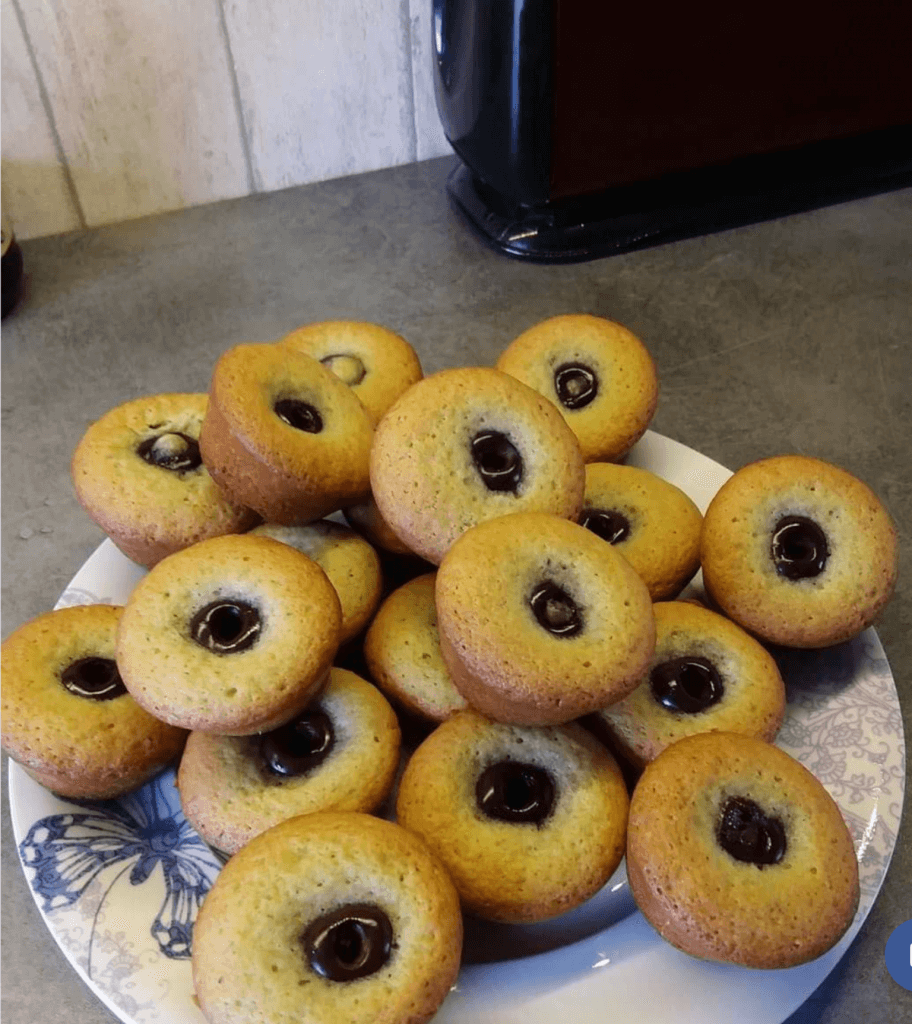 Muffins à la cerise