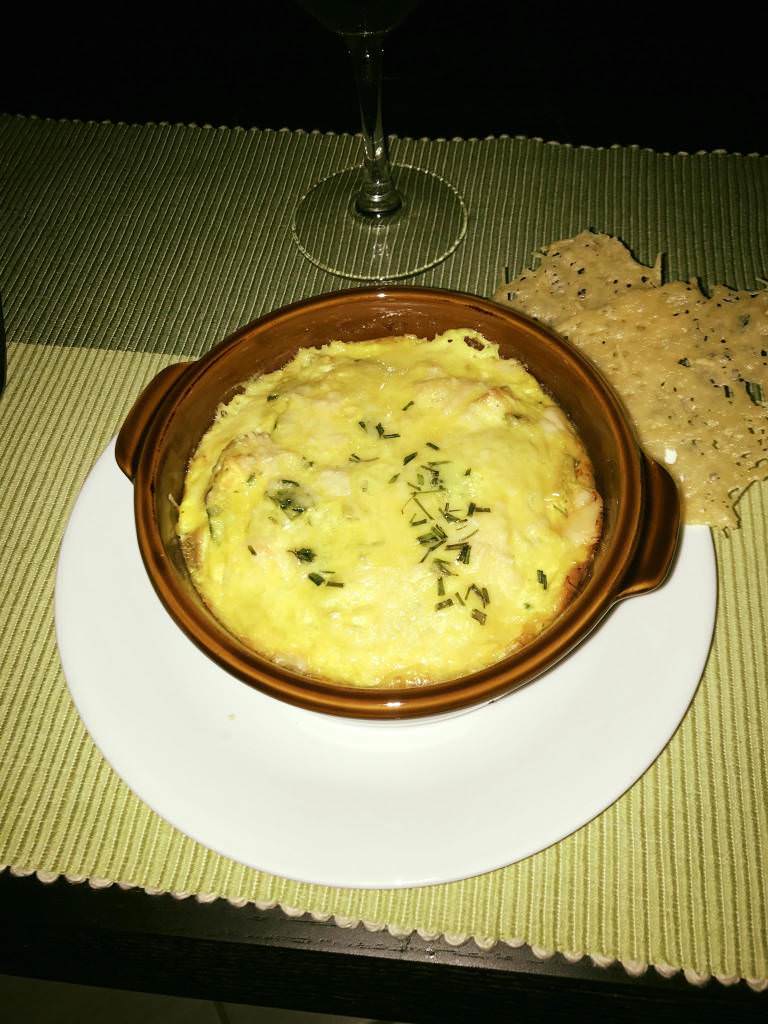 Gratin de saumon ricotta et légumes