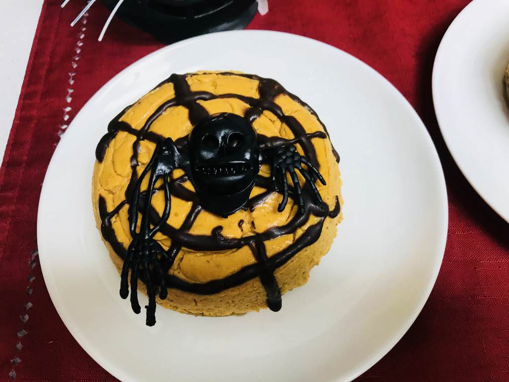 Cheesecake d&rsquo;Halloween au potiron