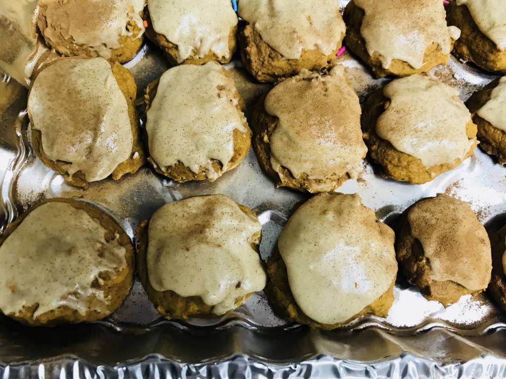 Cookies au potiron et à la cannelle