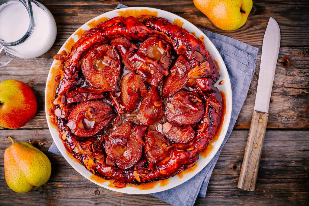 Tarte tatin à l&rsquo;orange