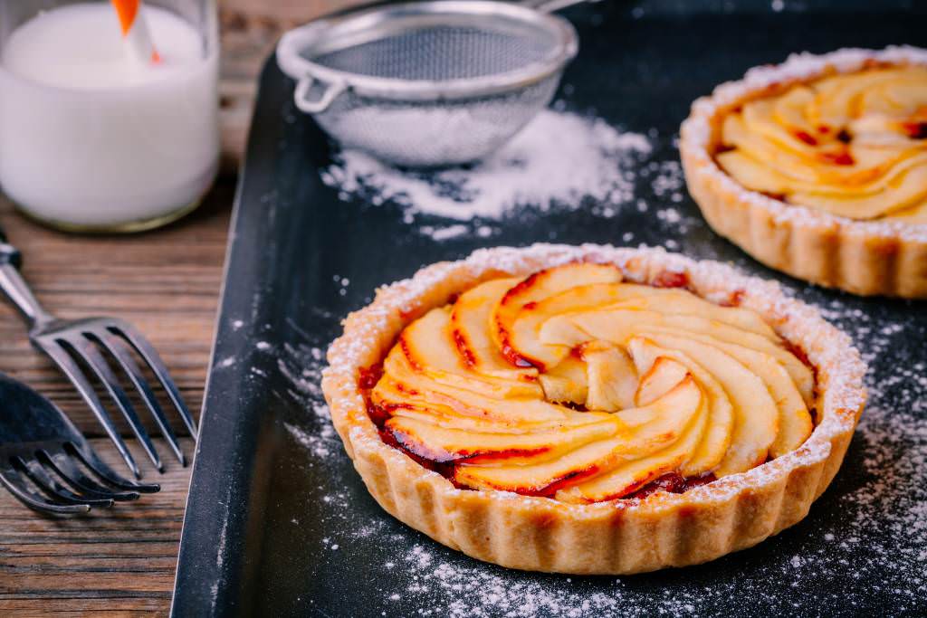 Tartelettes pomme confiture