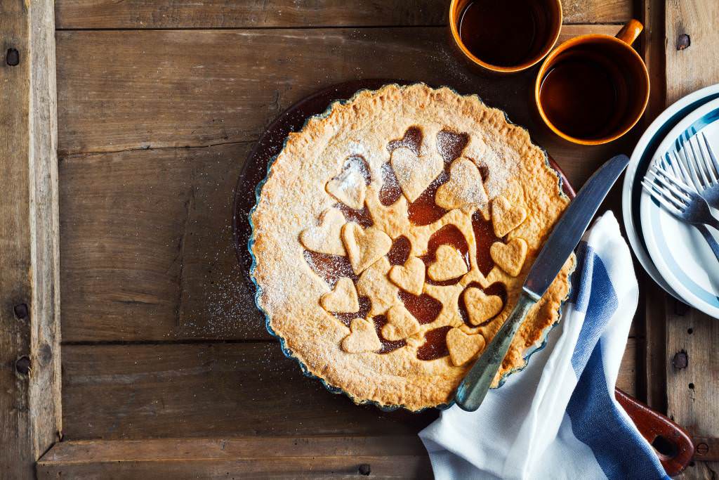 Tarte sablée à la confiture d&rsquo;abricots