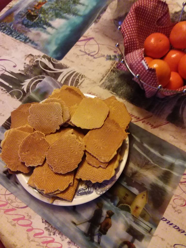 Gaufrettes de la nouvelle année