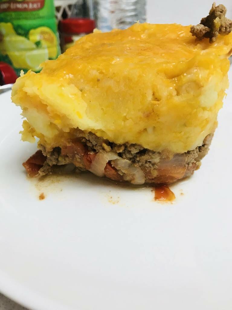 Hachis parmentier bœuf-patate douce et butternut