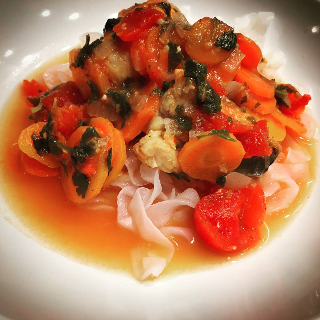 Lotte façon osso-bucco