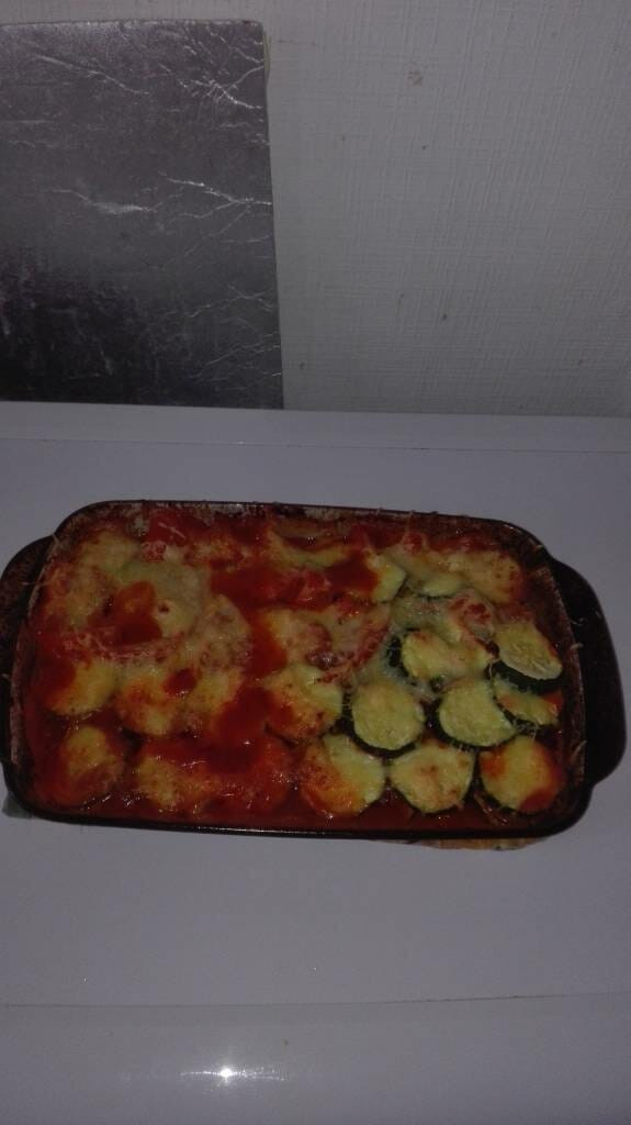 Gratin de courgettes a l’italienne