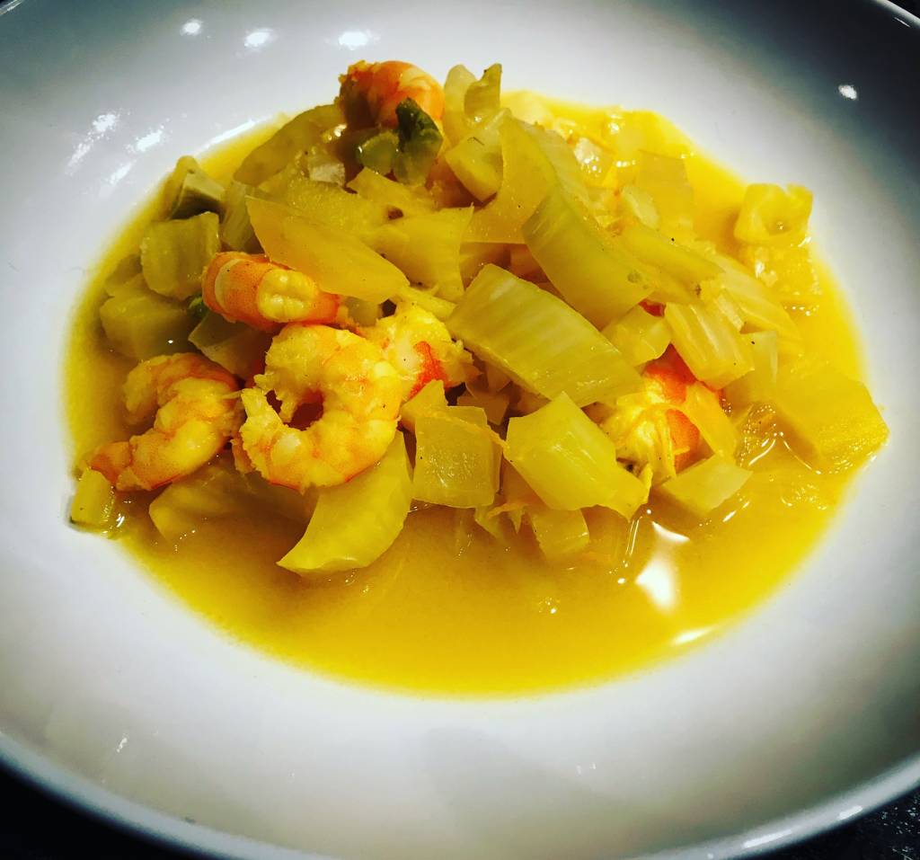 CREVETTES COURGETTES FENOUIL