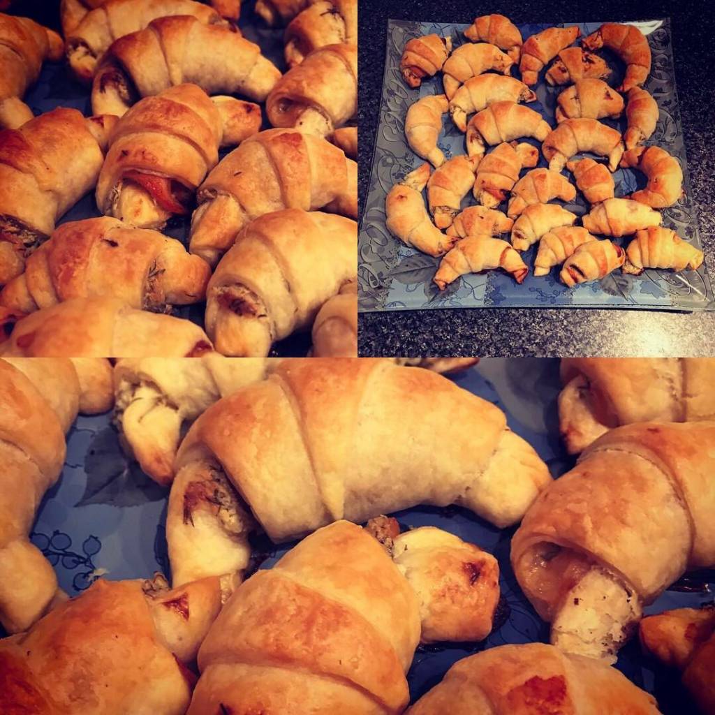 CROISSANTS APERO SAUMON CITRON