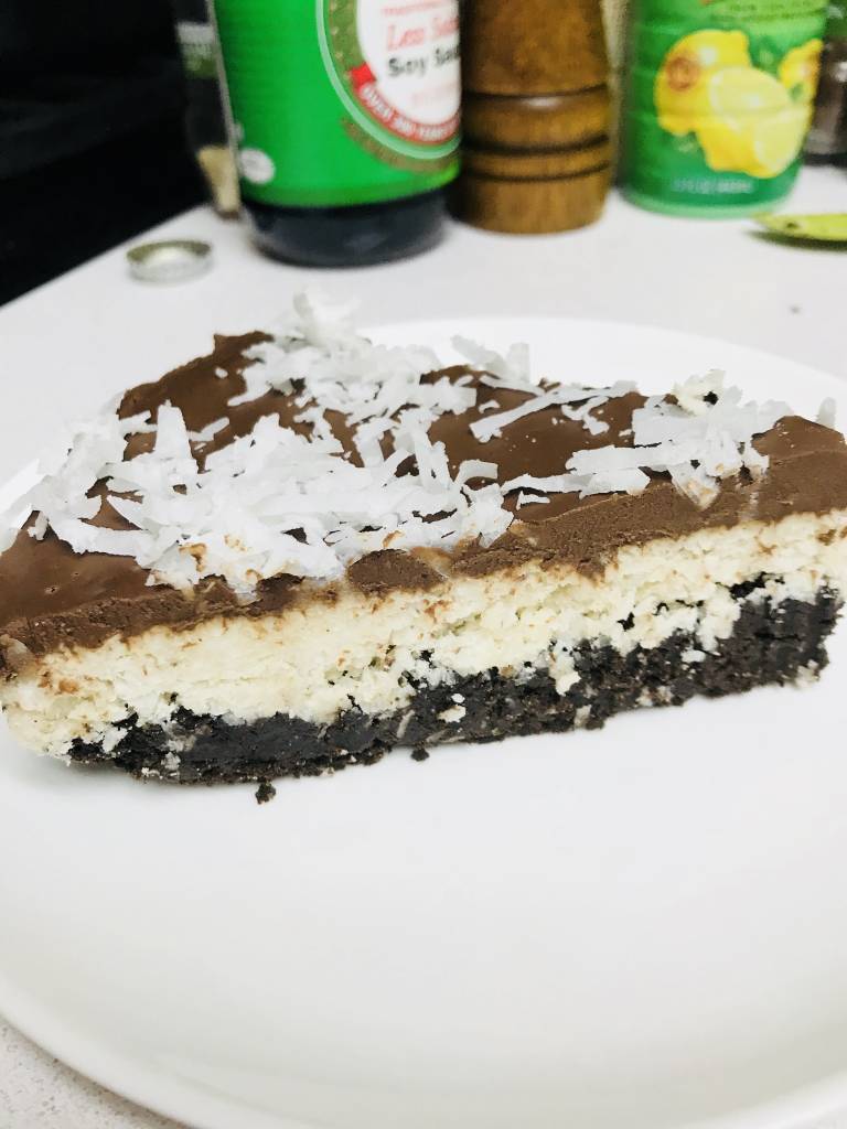 Gâteau choco-coco léger