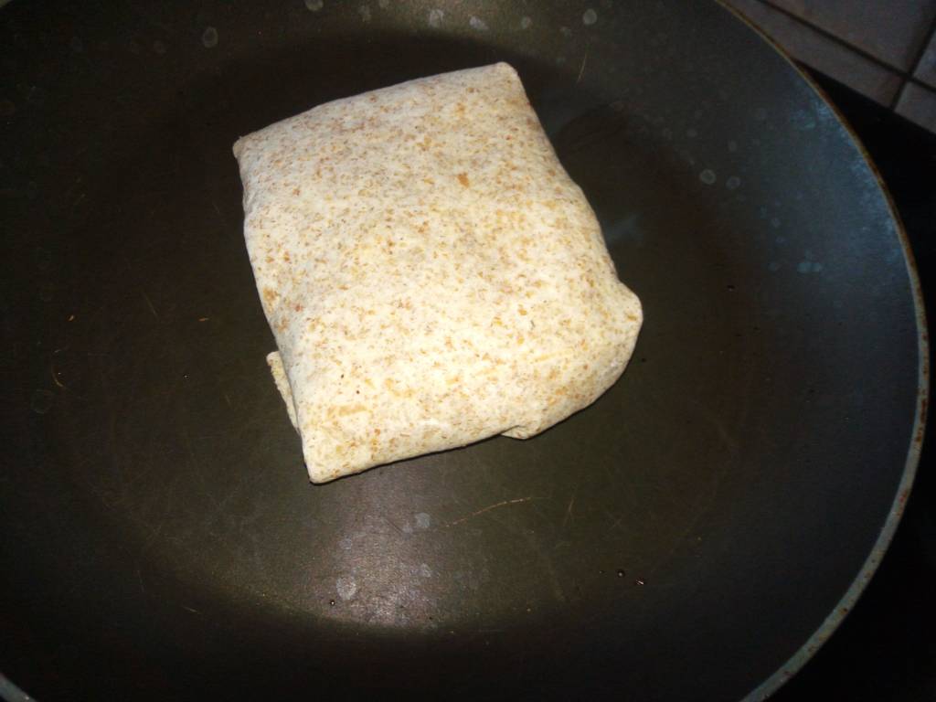 Burritos chocolat banane fruits rouges