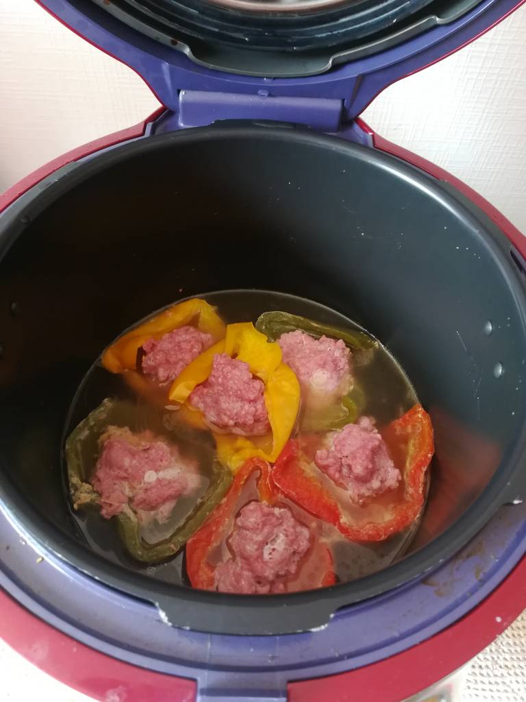 Poivron farci au cookeo