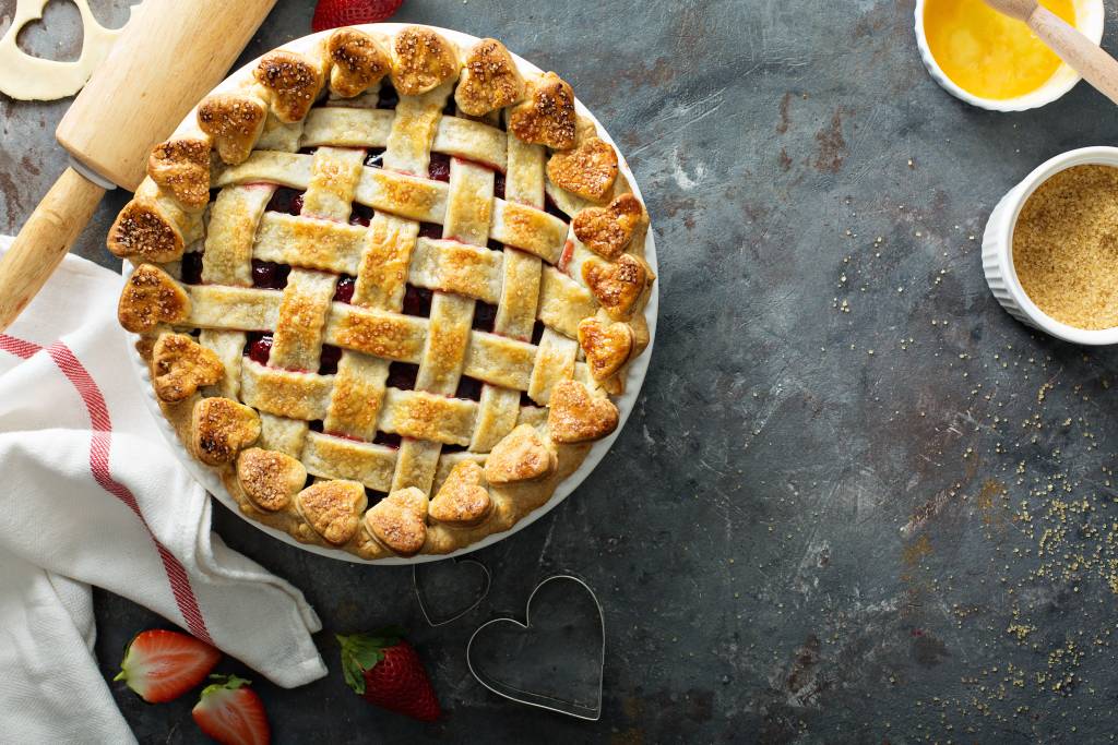 Strawberry pie
